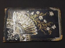 American Antique Autograph Book Diary, Notes, Poems And Stories From 1879-1889 picture