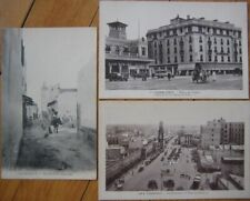 Casablanca, Morocco 1910-1930 GROUP OF THREE Postcards - Downtown - Africa picture
