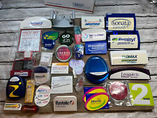 35+ Lot Refrigerator Clip And Flat Magnets Pharmaceutical Drug Rep Promotional picture