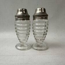 Vintage Set Of Airko Shakers Beehive Salt And Pepper Shaker picture