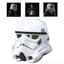 Star Wars The Black Series Imperial Stormtrooper Electronic Voice Changer Helmet picture