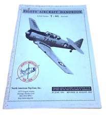 Vintage Pilots Aircraft Flight Handbook USAF T-6G North American Top-Gun Reprint picture