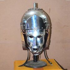 Handmade Medieval Mongolian Helmet With New Face Design picture