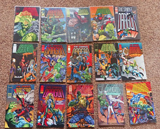 156 Comic lot Savage Dragon + Erik Larsen books Image Freak Force Superpatriot picture