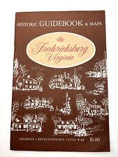 Vintage Fredericksburg Virginia Historic Guidebook and Tour Map picture