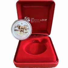 2009 Lunar Year of the Ox 1/2oz Silver Coloured Coin - Perth Mint Series 2 picture