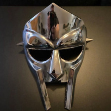 Christmas MF DOOM Mask Mad-villain Steel Face Armor Medieval Hand-Forged picture