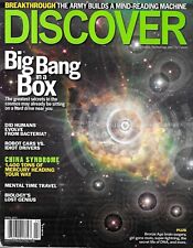 Discover Magazine Big Bang in a Box China Syndrome Humans and Bacteria 2011 picture