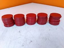 Lot of 50 Namco Pacman Smash Air Hockey Big Red Puck Dirty  picture