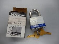 LOT OF 3 MASTERLOCK  #1 blue band boxed PADLOCK picture