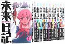 Mirai Nikki Future Diary 1-12 Complete set Manga Comic Sakae Esuno JPN language picture