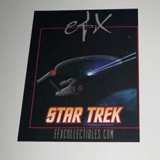 EFX Collectibles Star Trek / Star Wars Empire Strikes Double Sided Postcard 5x7 picture