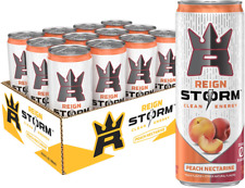 Storm, Peach Nectarine, Fitness & Wellness Energy Drink, 12 Fl Oz (Pack of 12) picture
