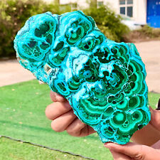 1.38LB Natural Chrysocolla/Malachite transparent cluster rough mineral sample picture