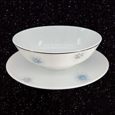 Vintage Easterling Gravy Boat Dish Star Porcelain Ceramic Mid Century VTG picture