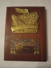 1958 DEKALB HYBRID SOCRGHUM NATIONAL CHAMPION FIRST PRIZE PLAQUE - TUB R5 picture