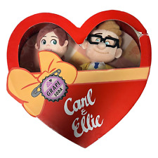 Disney Parks Carl And Ellie Valentine Stuffed Plush Doll READ picture