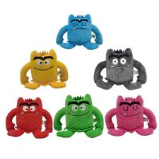 6pc The Color Monster Plush Toy 15cm Cute Emotion Stuffed Doll Kid Birthday Gift picture