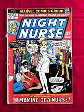 Night Nurse #1 (Marvel 1972) 1st App Linda Carter--Night Nurse HTF Reader Copy picture