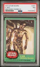 1977 STAR WARS #207 C-3PO ANTHONY DANIELS PSA 7 Centered Beauty picture