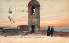 Old Watch Tower, Fort Marion, St. Augustine, FL, Early Postcard, Used in 1906 picture