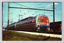 Amtrak's Metroliner, Trains, Transportation, Vintage Postcard picture