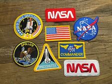 Embroided Patch Iron On StitchOn NASA Space Shuttle Astronaut picture