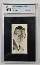 1936 Tatley's Cigarettes Film Stars CLARK GABLE GAI 9 MINT picture