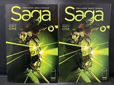 Saga #41  Recalled Error Edition & Regular Edition Image Comics 1st Print picture