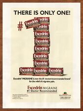 1999 Excedrin Migraine Print Ad/Poster Pain Relief Headache Medication Pop Art picture