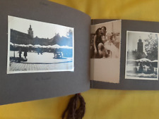 1930-40   VINTAGE PHOTO ALBUM 53 PHOTOS EUROPE - EGYPT TRAVEL  S5 picture