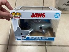 Funko POP Movies: Jaws - Great White Shark with Diving Tank Vinyl Figure #759 picture