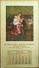 El Reno, OK 1921 Advertising Calendar/12x21 Poster: Hum Reno Flour Mill-Oklahoma picture