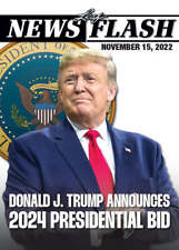 2022 Leaf News Flash Donald Trump Announces 2024 Presidential Bid PRESALE picture