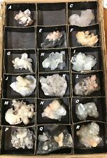 Nice 16 Piece Zeolite Crystal Selection - (various calcium aluminum silicates) picture