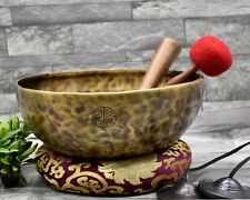 12 inch Tibetan Singing bowls - Full moon Bowls free tingsha -sound therapy Bowl picture
