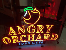 New Angry Orchard Hard Cider Neon Light Sign 24x20 Bar Pub Cave Wall Decor picture