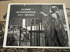 Vintage Oversize Postcard Aliens Sighted Rex Features picture