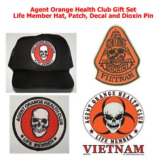 AGENT ORANGE HEALTH CLUB VIETNAM VET GIFT SET OPERATION RANCH HAND CHEMICAL DIOX picture