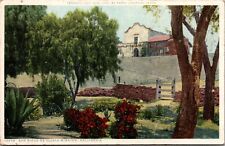Vtg San Diego De Alcala Mission California CA Postcard picture