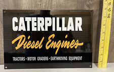 Caterpillar Farm Tractors Metal Sign Diesel Engines Equipment Motor Gas Oil picture