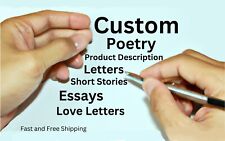 Custom Poetry, Product Description, Letters, Short Stories, Essays, Love Letters picture
