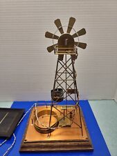 Solar Power Model Executive Windmill Working Needs Work. Please read description picture