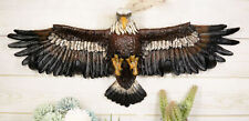 Patriotic American Majestic Bald Eagle With Open Wings Wall Decor Plaque 23