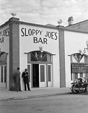 1938 Sloppy Joe's Bar, Key West, Florida Vintage Old Photo 8.5