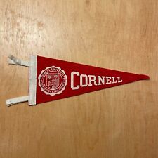 Vintage 1950s Cornell University 4x9 Felt Pennant Flag picture