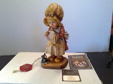 Sarah Kay Wood Carved ANRI Hand Painted Figurine - Helping Mother LE 1359 / 2000 picture