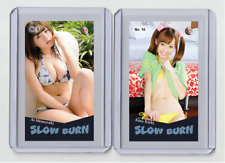 Aino Kishi rare MH Slow Burn #'d x/3 Tobacco card no. 16 picture