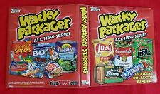 2010 TOPPS WACKY PACKAGES ALL NEW SERIES OFFICIAL RED BINDER   @@ RARE @@ picture