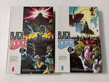 Black Science Image Comics Hardcover Graphic Novel Set of Vol 1 & 2 Remender OOP picture